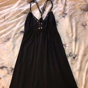 Casual Black Dress